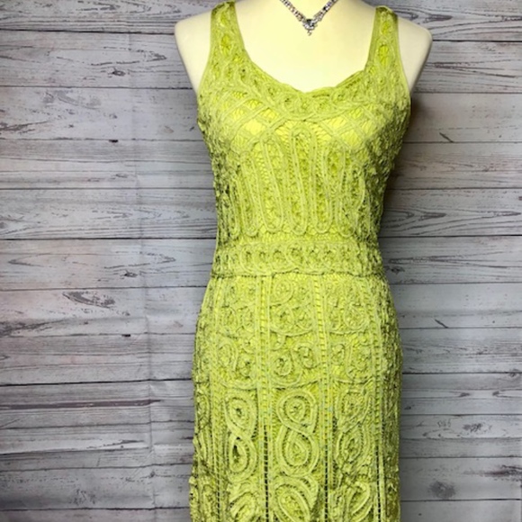 Papillon Dresses & Skirts - Krochetta by Papillon Green Dress